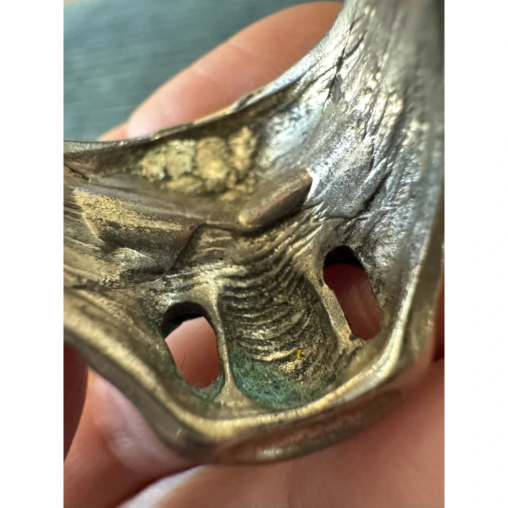 Mens‎ Skull Ring Silver Tone Crown Biker Statement Jewelry Accessory
